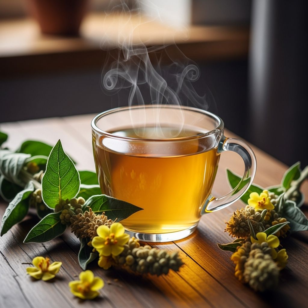 Discover the potential health benefits of mullein tea, from respiratory support to anti-inflammatory effects, backed by traditional use and emerging research.