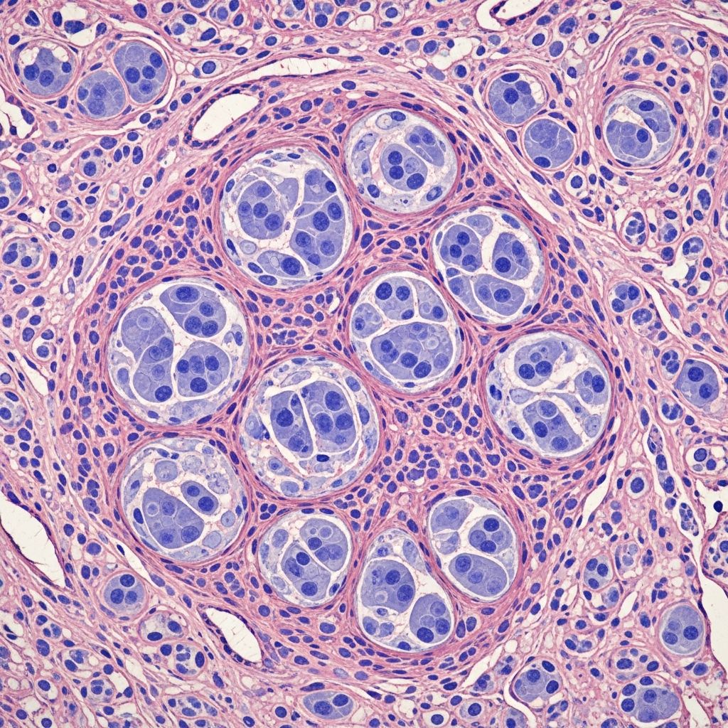 Comprehensive pathology guide to multinucleate cell angiohistiocytoma: clinical features, histopathology, and differential diagnosis.