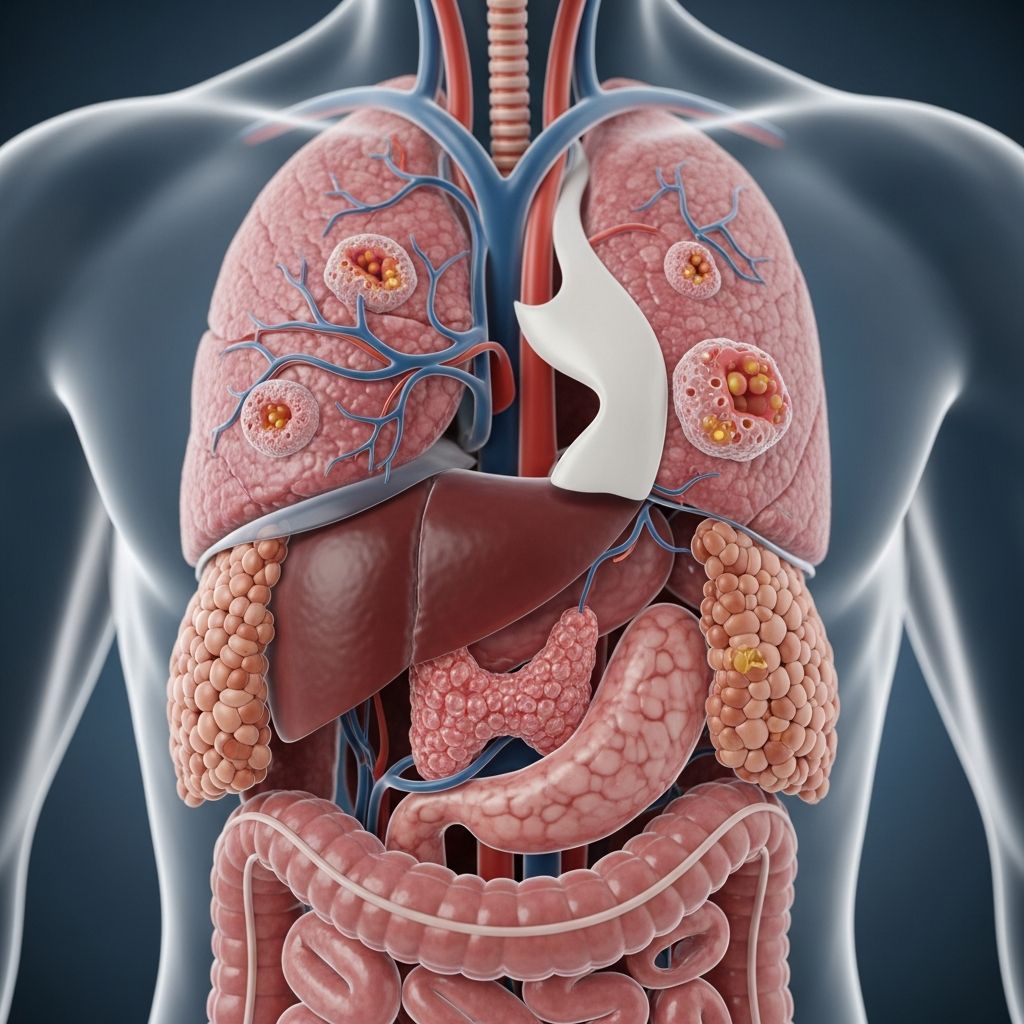 Rare genetic syndrome featuring aggressive medullary thyroid cancer, mucosal neuromas, pheochromocytoma, and marfanoid habitus in young patients.