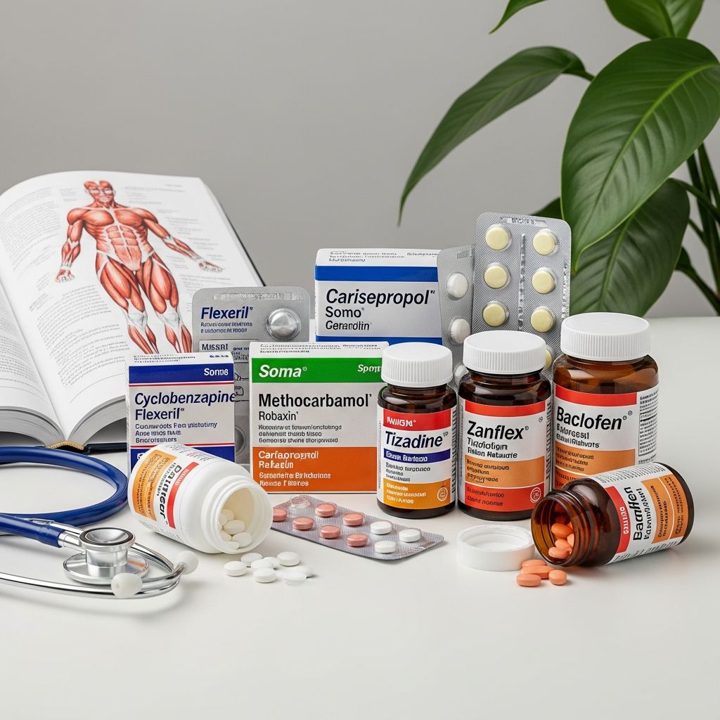 Explore prescription muscle relaxers, their uses, side effects, and safety for relieving spasms and pain effectively.