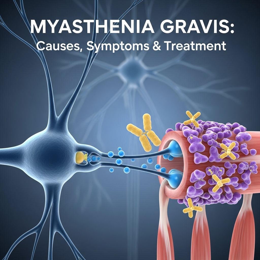 Understanding myasthenia gravis: autoimmune muscle weakness that worsens with activity and improves with rest.