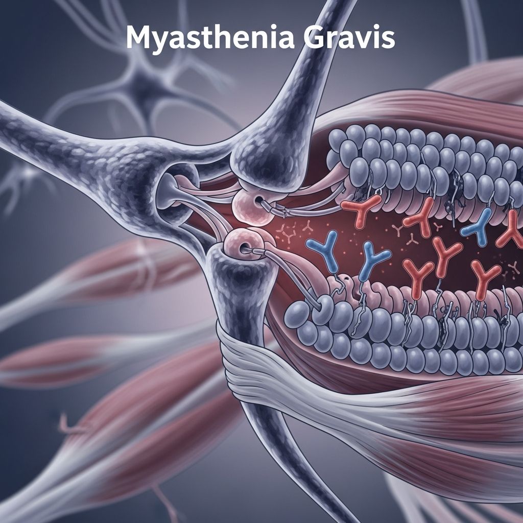 Myasthenia Gravis: Symptoms, Diagnosis, And Treatment Guide Understand myasthenia gravis: symptoms, causes, diagnosis, treatments, and living with this autoimmune muscle weakness disorder.