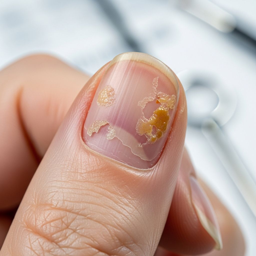 Complete guide to psoriatic nail dystrophy: Understanding symptoms, diagnosis, and effective treatment options.