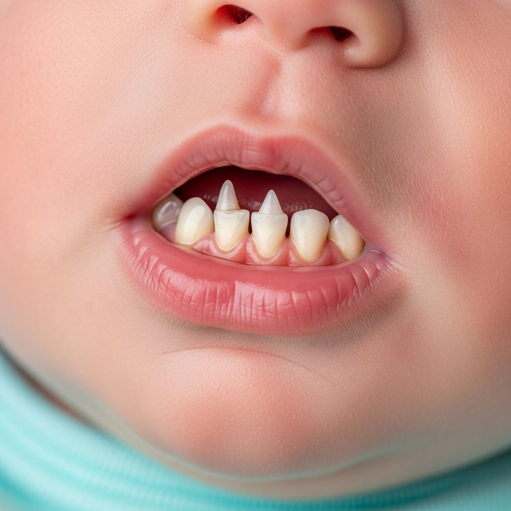 Understanding teeth present at birth or erupting in the first month: causes, risks, and management strategies for newborns.
