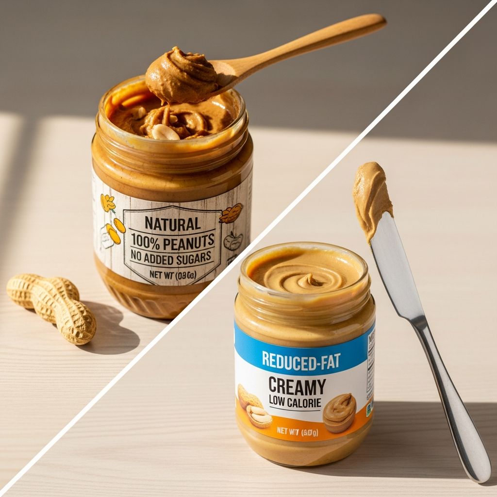 Discover why natural peanut butter outperforms reduced-fat spreads in nutrition and taste.