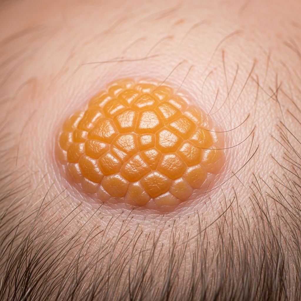 Comprehensive guide to nevus sebaceous: congenital birthmark, clinical features, risks, and management strategies.