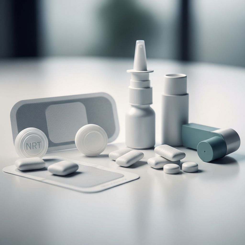 Effective NRT options like Nicorette, Nicotinell and Niquitin to help you quit smoking successfully and manage withdrawal symptoms.