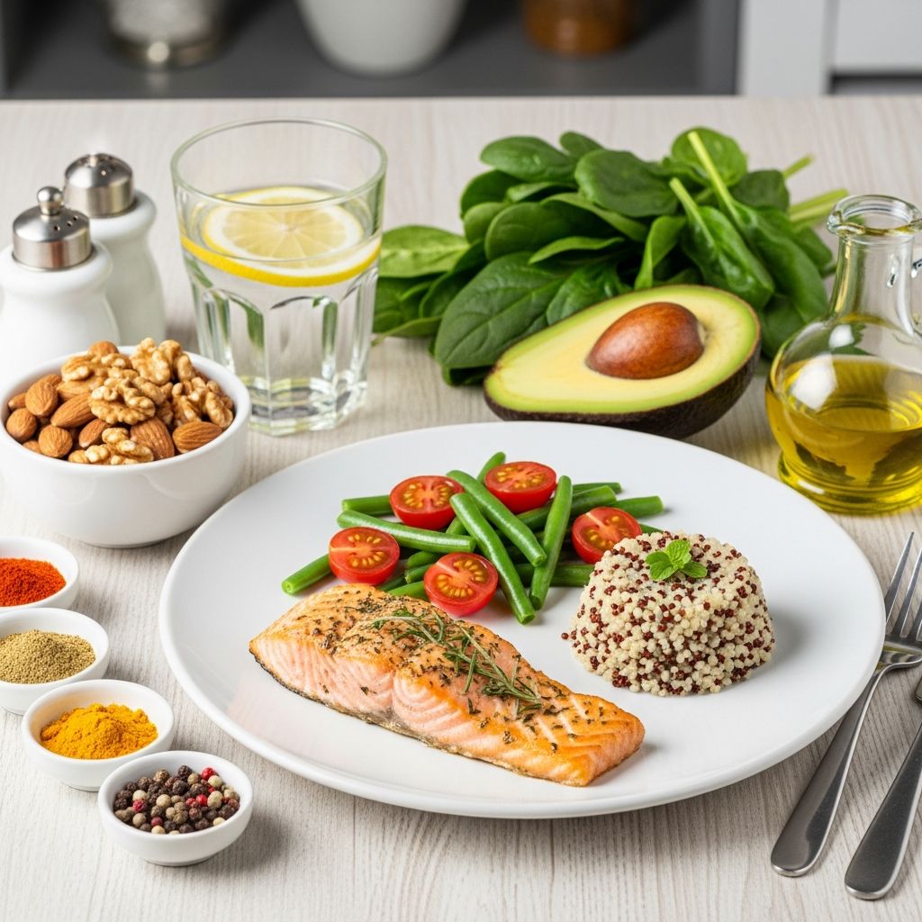 A 7-day meal plan designed for no added sugar and low sodium to support heart health and stable blood sugar.