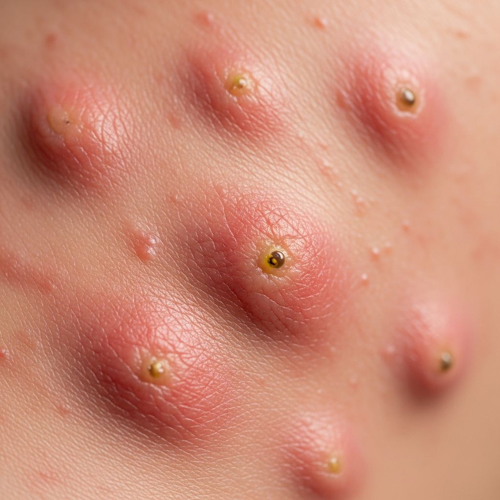 Severe, painful acne nodules demand prompt dermatologist care to prevent scarring and long-term skin damage.