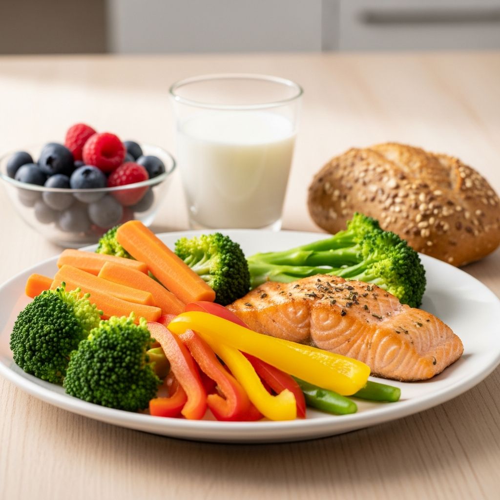 Fuel your child's growth with nutrient-rich foods from every food group for optimal health and development.