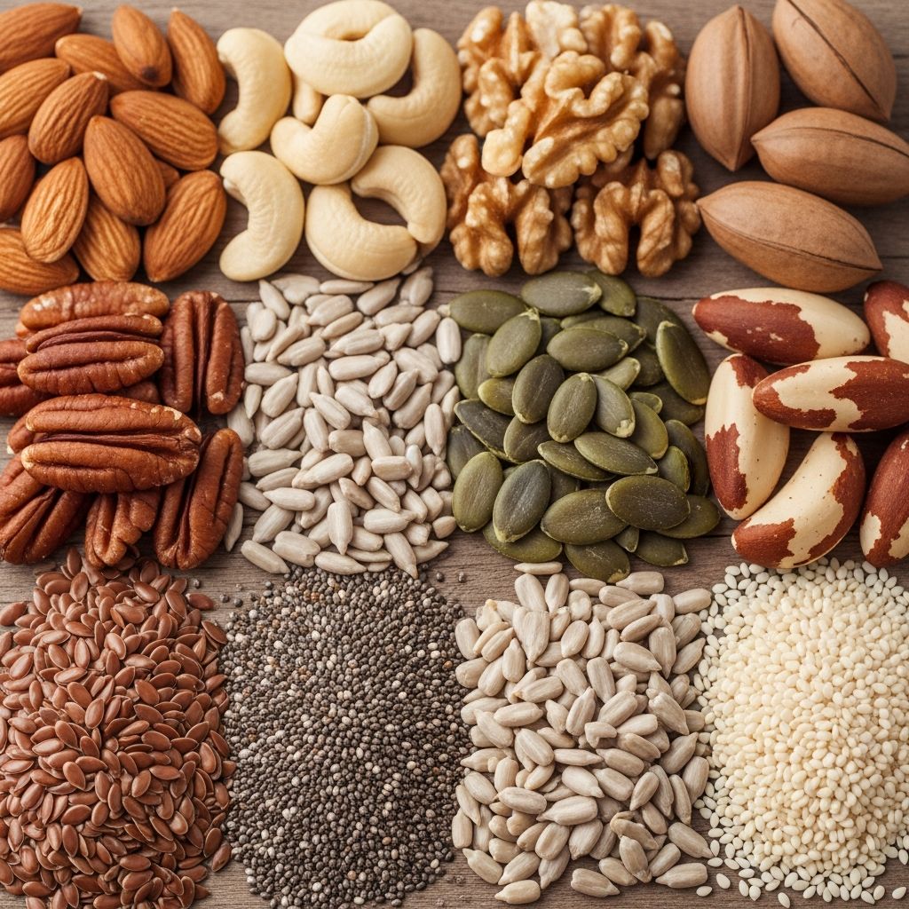 Discover the top 10 nuts and seeds packed with magnesium to support muscle function, sleep, and heart health naturally.