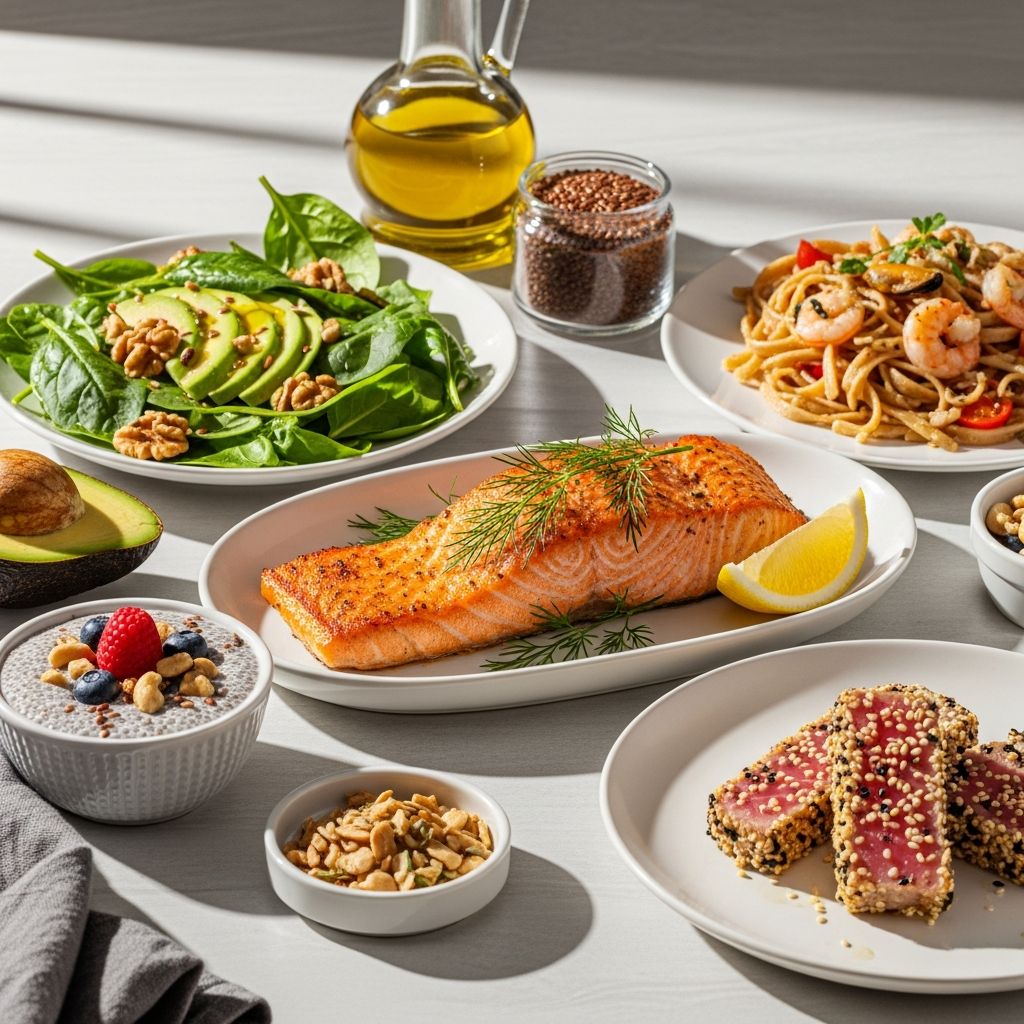 Delicious recipes packed with omega-3 fatty acids to support heart health, reduce inflammation, and boost brain function naturally.