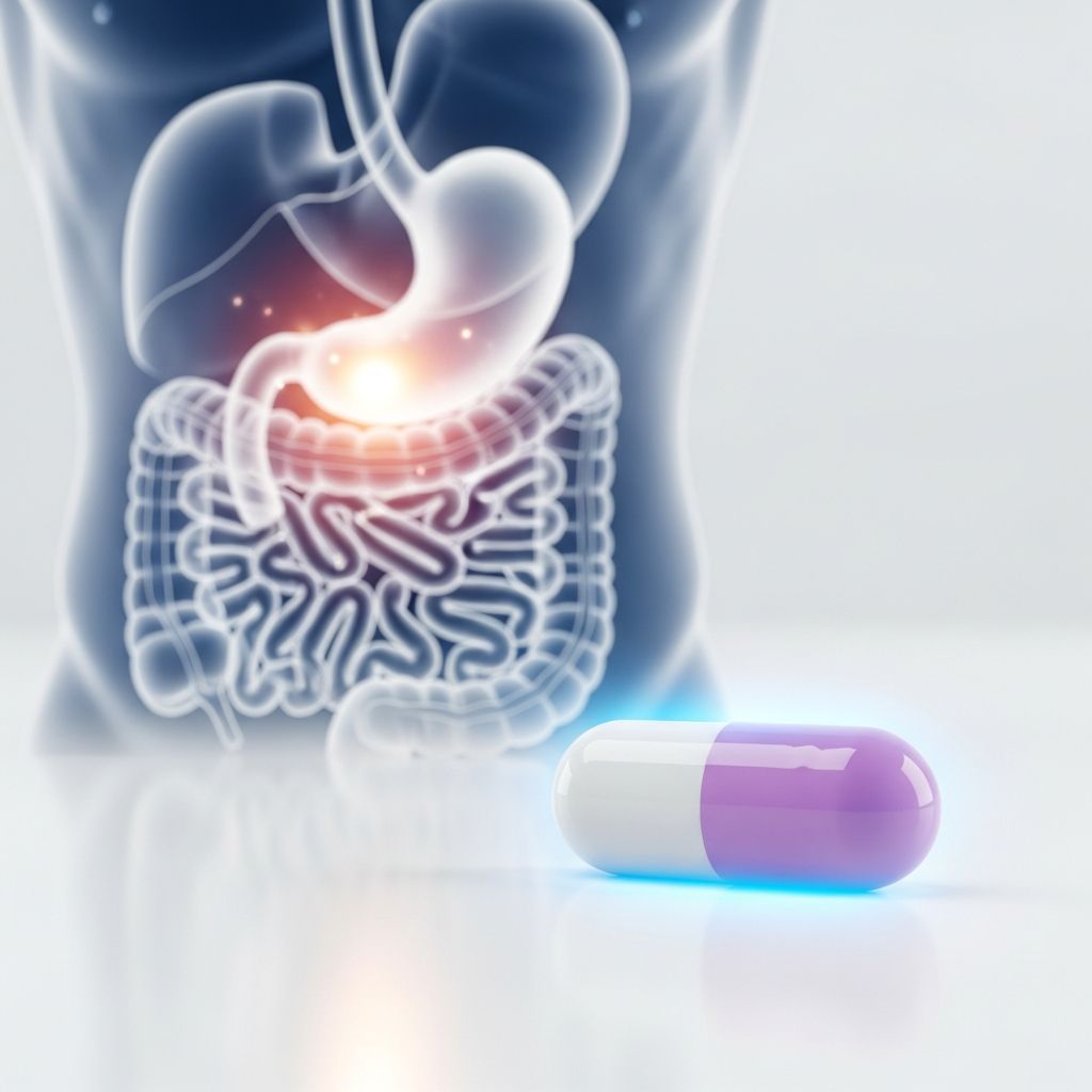 Complete guide to omeprazole: how it works, uses, dosage, and side effects.