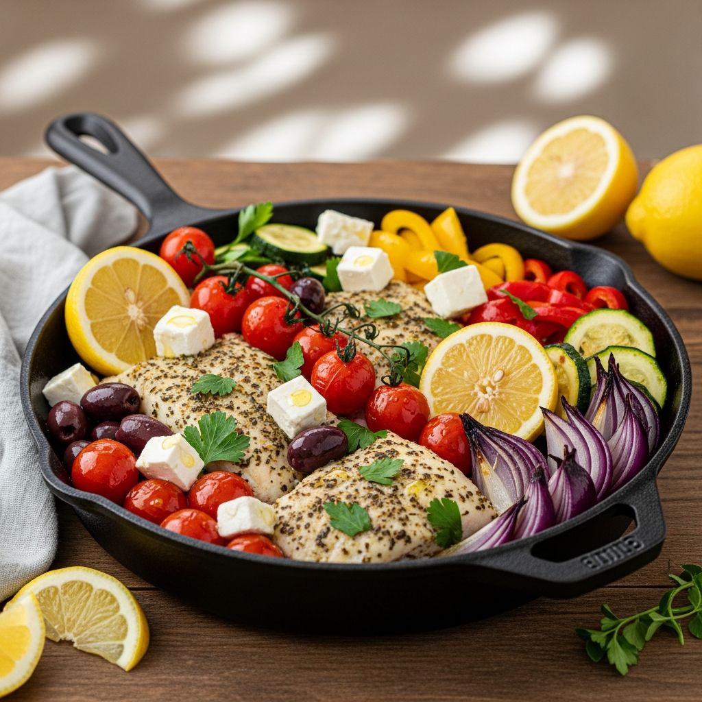 15 Easy One-Skillet Dinners That Deliver Mediterranean Diet Benefits in 30 Minutes or Less