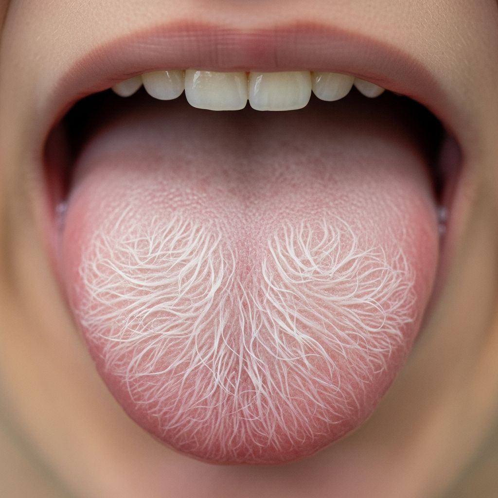 Understanding oral hairy leukoplakia: EBV-driven white tongue patches in immunocompromised patients, symptoms, diagnosis, and management strategies.