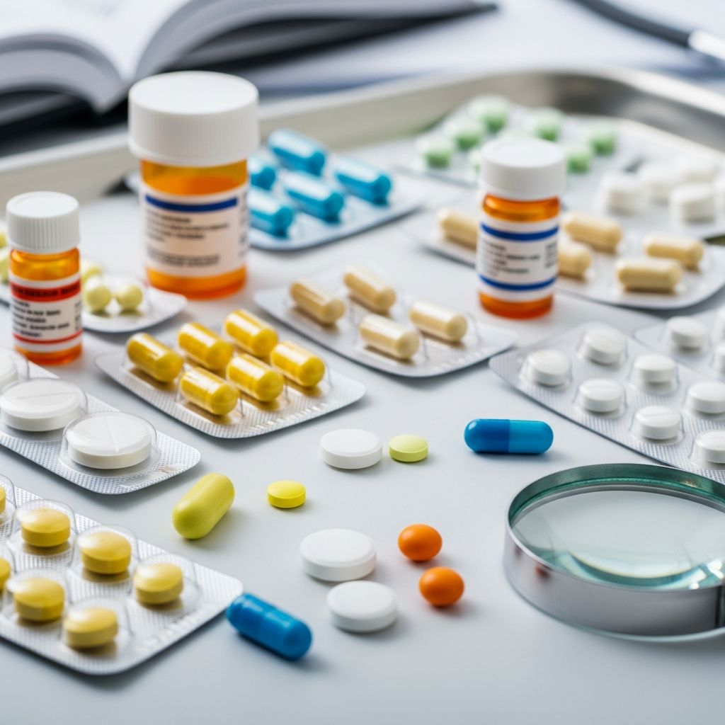Comprehensive guide to oral drugs for treating various skin conditions, including antifungals, immunosuppressants, and retinoids.