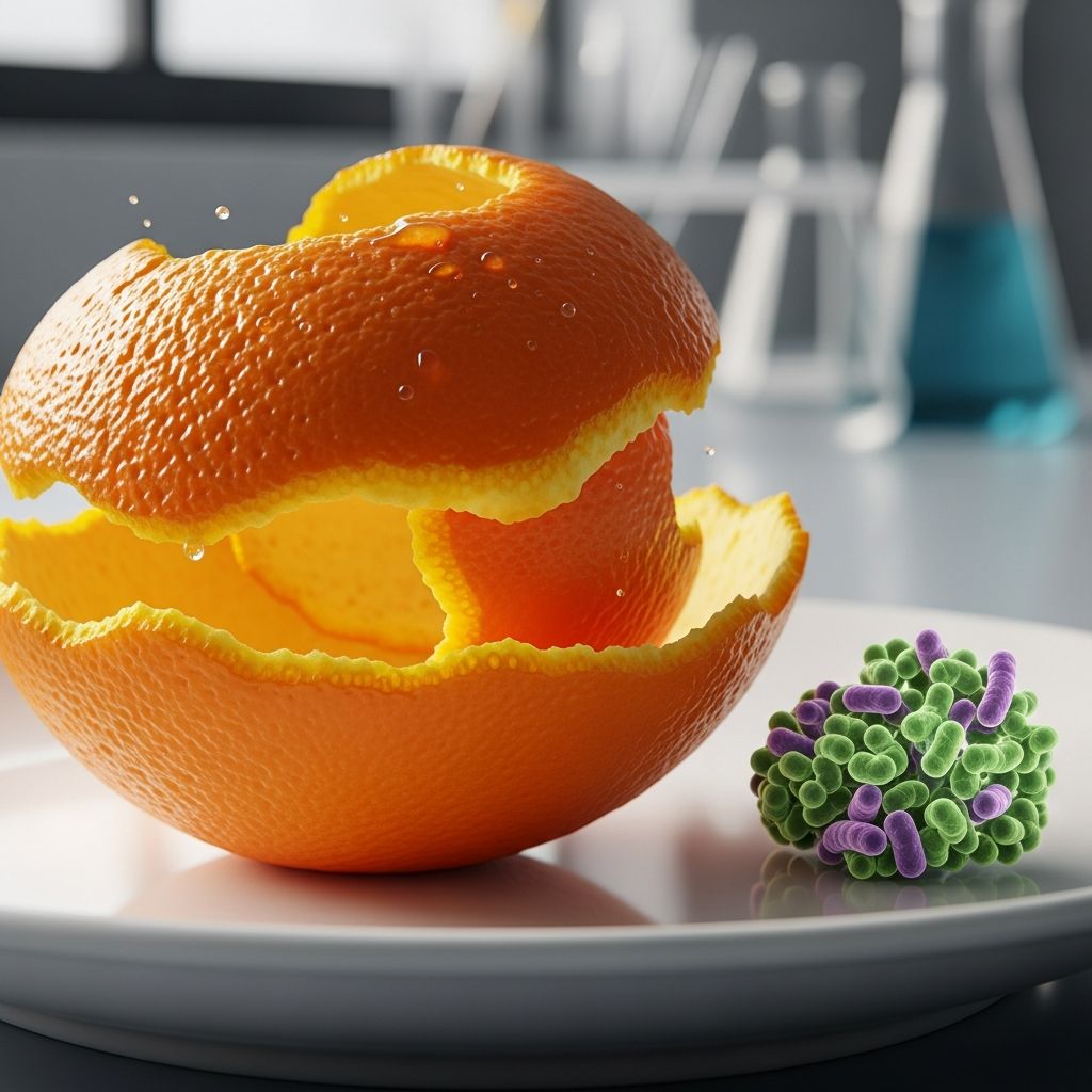 Orange Peels Are Gut-Healthy, New Study Finds A new study reveals orange peels may boost gut health and reduce heart disease risk by targeting harmful gut compounds.