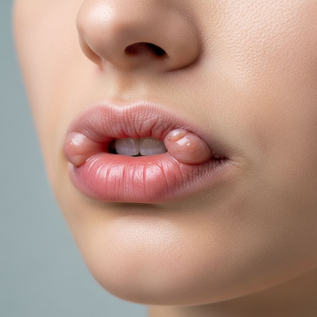 Rare granulomatous condition causing persistent lip and facial swelling, often linked to Crohn's disease and allergies.