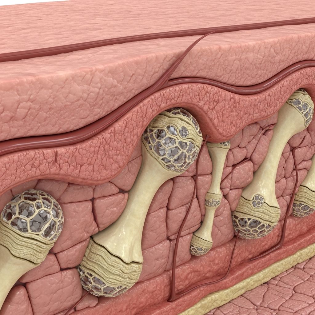 Comprehensive guide to osteoma cutis: causes, symptoms, diagnosis, and treatment of bone formation in the skin.