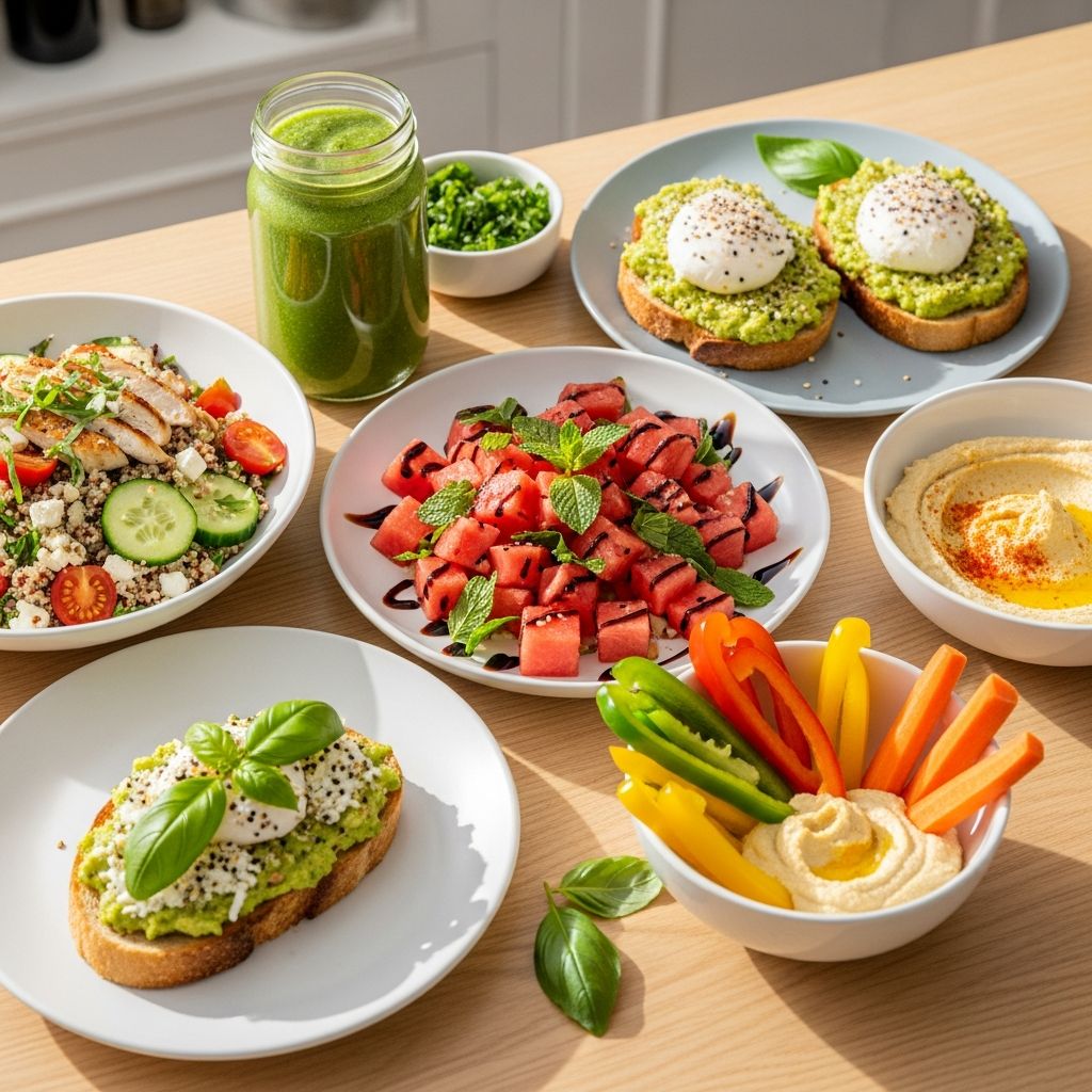 Delicious, low-calorie summer lunches packed with fresh produce to support your weight loss goals while keeping meals light and satisfying.