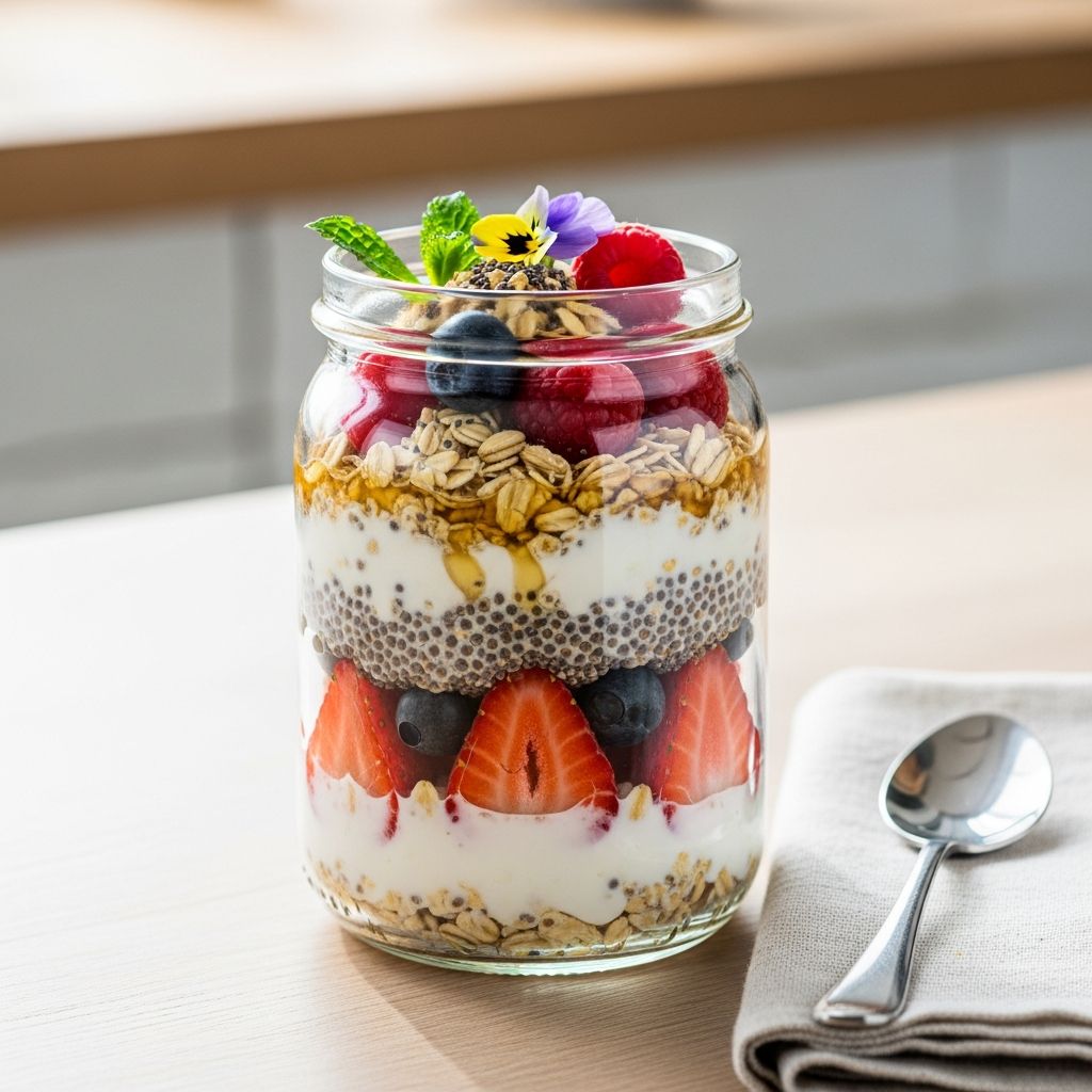 Discover 20 delicious overnight oat recipes packed with fiber and protein to support your weight loss journey effortlessly.