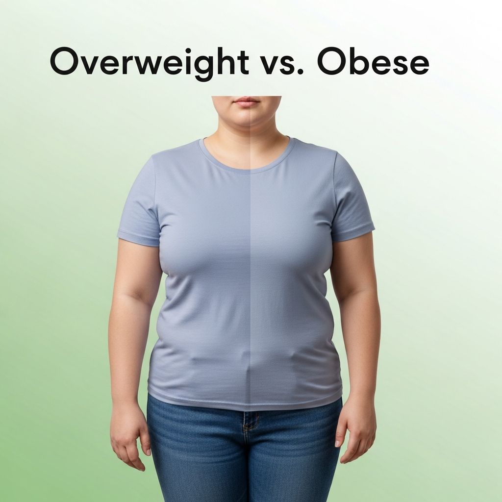 Understand the key differences between being overweight and obese, including BMI classifications, health risks, and personalized management strategies for better outcomes.