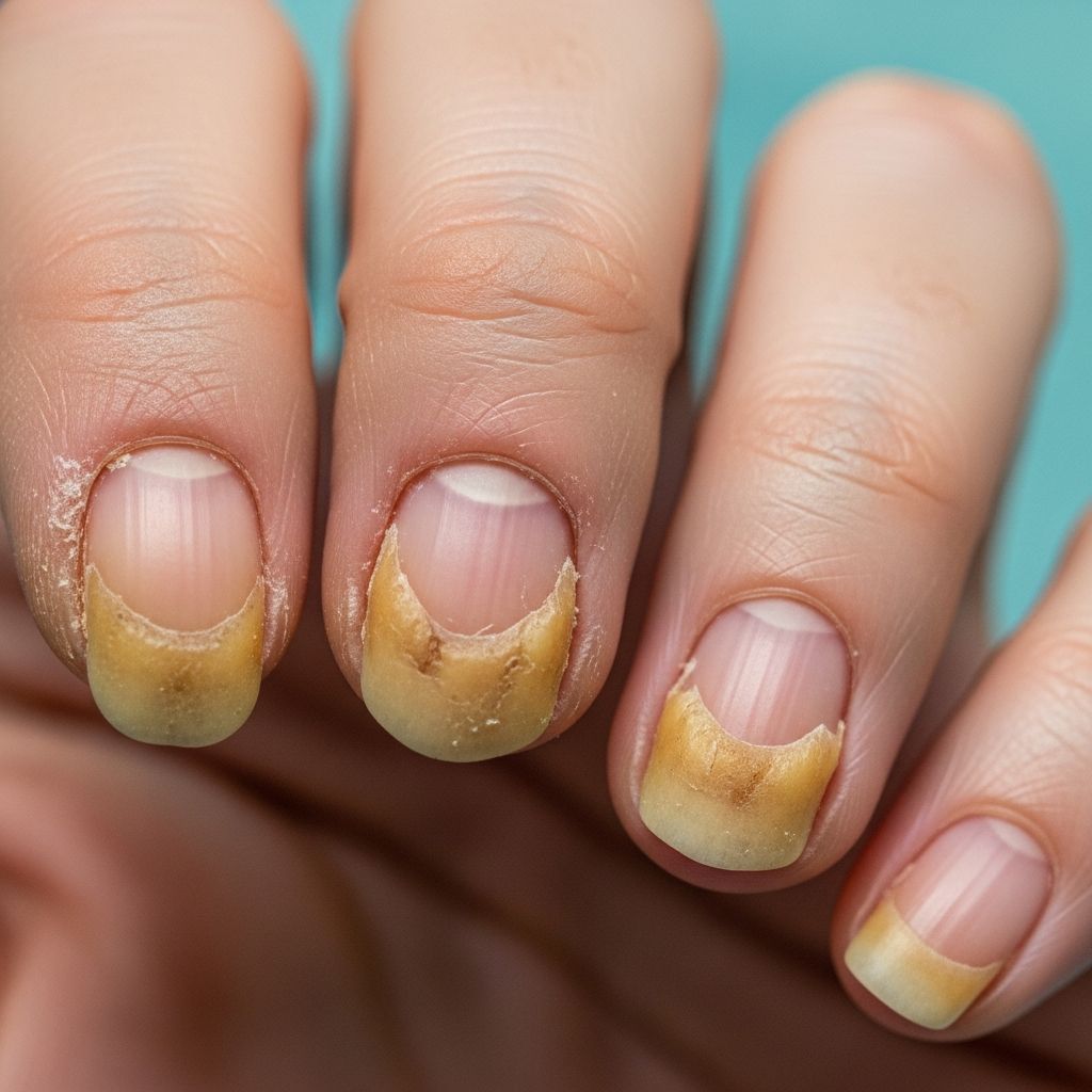 Rare genetic disorder causing painful thickened nails, palmoplantar keratoderma, and mucosal changes with no cure but symptom management options.