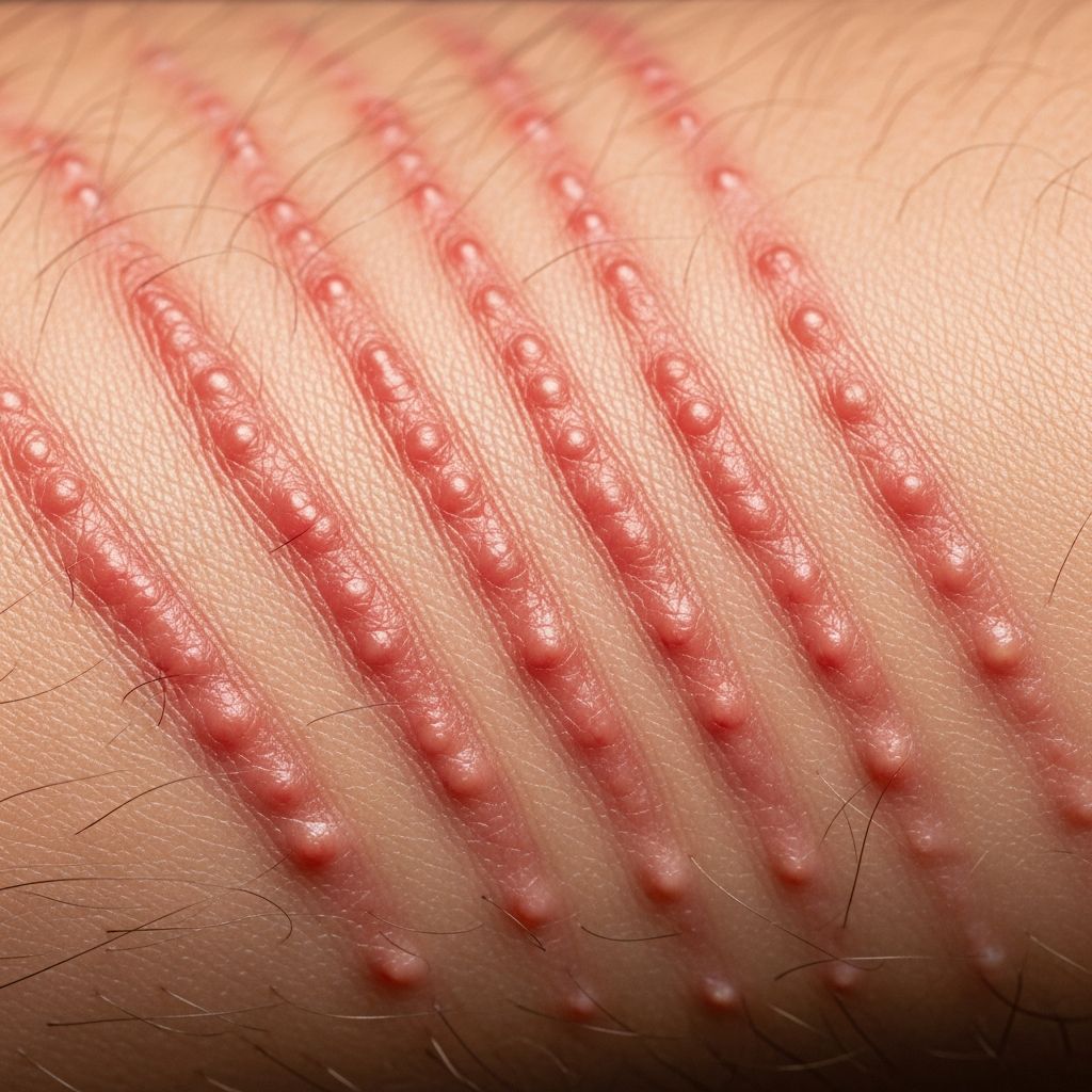 Understanding Paederus dermatitis: causes, symptoms, diagnosis, treatment, and prevention of this irritating beetle-induced skin condition.