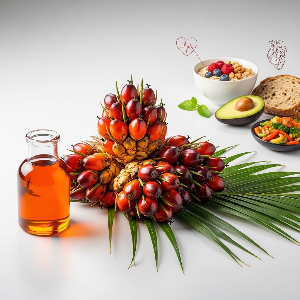 Uncover the nutritional profile, health benefits, risks, and sustainability issues of palm oil in your diet.
