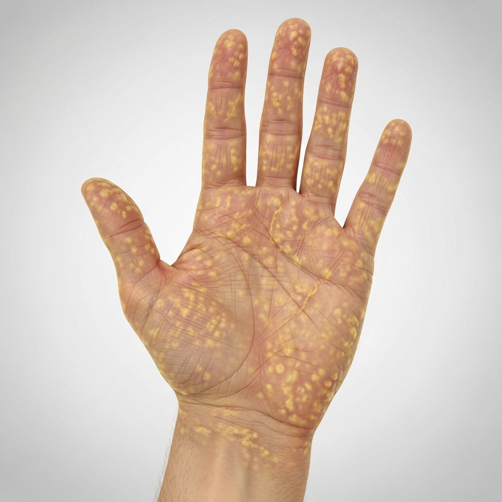 Understanding Nagashima-type palmoplantar keratoderma: genetics, symptoms, diagnosis, and management of this rare skin disorder.