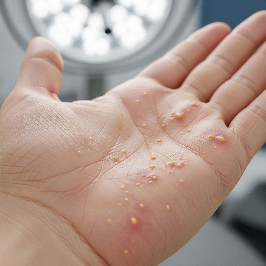 Comprehensive guide to palmoplantar pustulosis: symptoms, causes, diagnosis, and evidence-based treatment strategies.