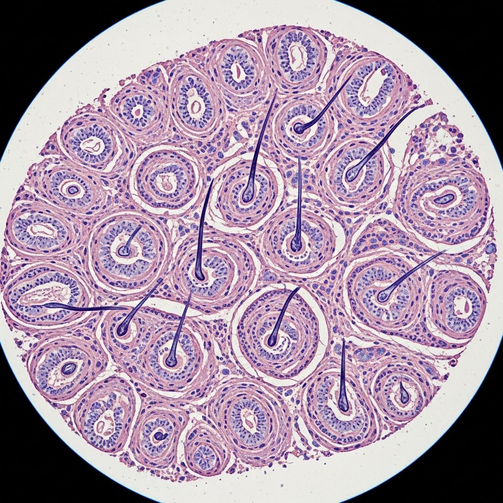 Comprehensive guide to panfolliculoma: rare benign hair follicle tumour pathology, diagnosis, and clinical features.