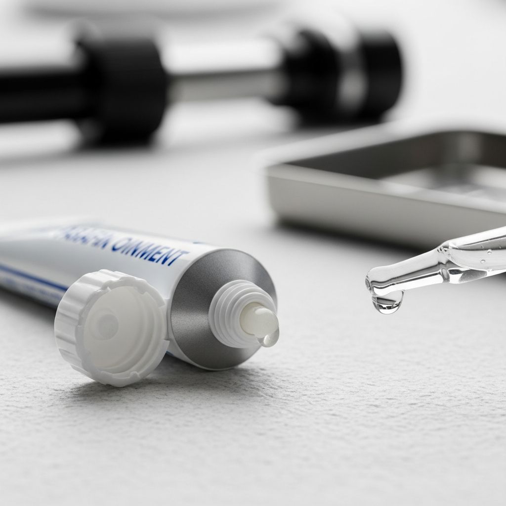 Effective nighttime relief for dry eyes using paraffin-based ointments like Lacri-Lube, Hylo Night, and Xailin Night.