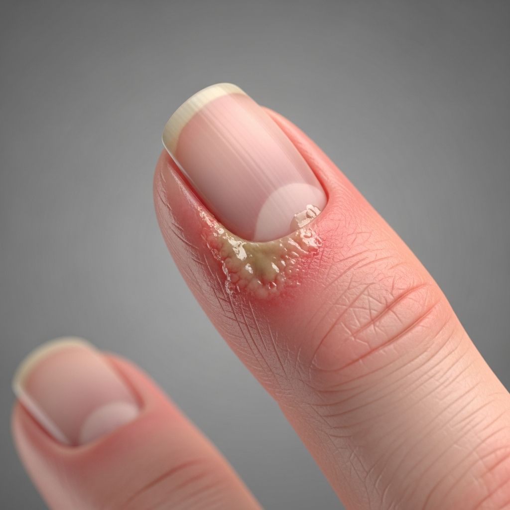 Inflammation of the nail folds: acute and chronic causes, symptoms, diagnosis, and effective treatments explained.