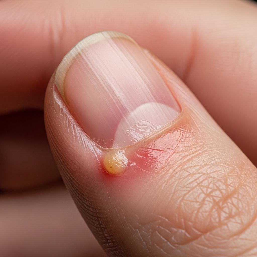 Comprehensive visual guide to acute and chronic paronychia: Identify symptoms, causes, and treatments through expert images.