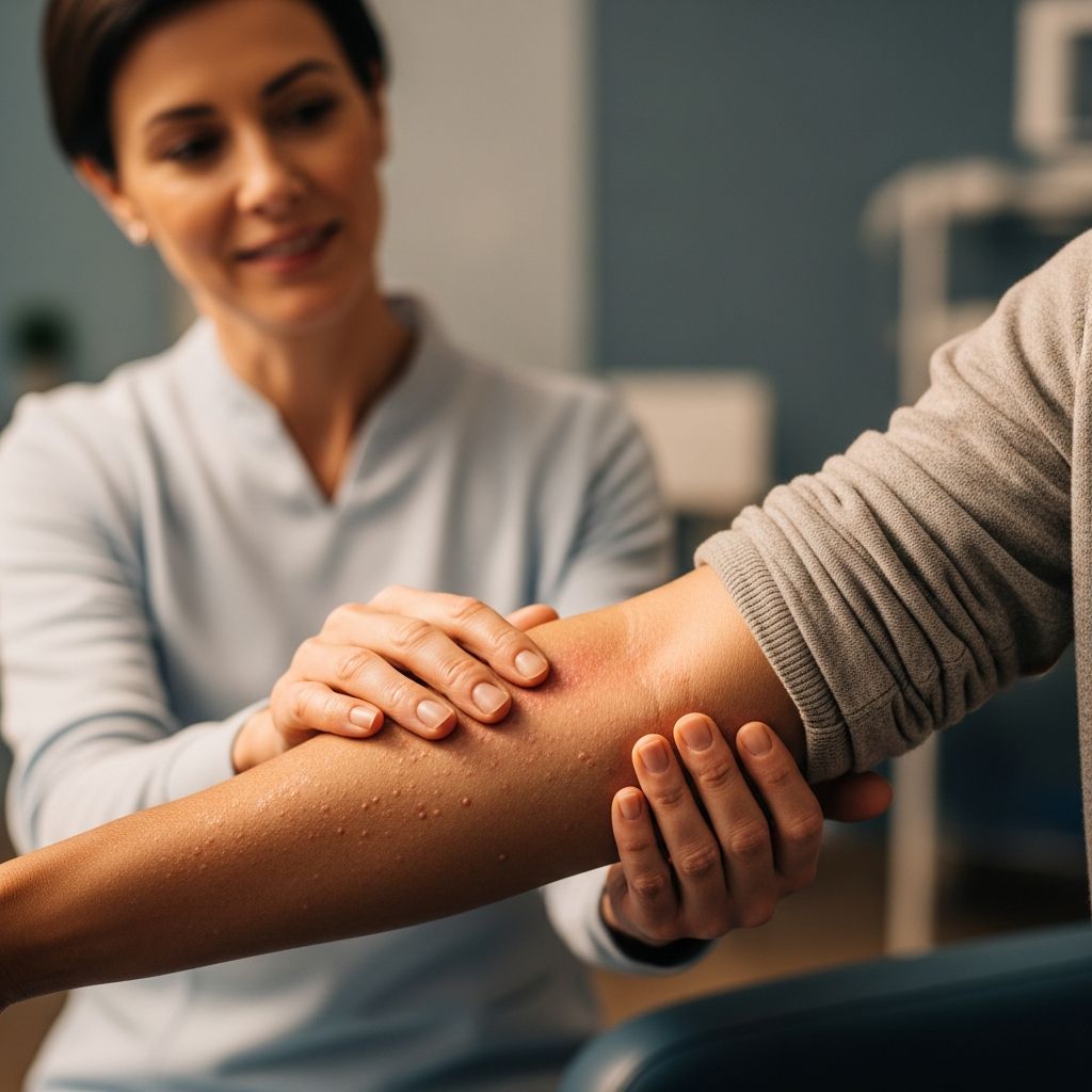 Empowering psoriasis patients to self-assess disease severity using the simple PO-PASI tool for better management.
