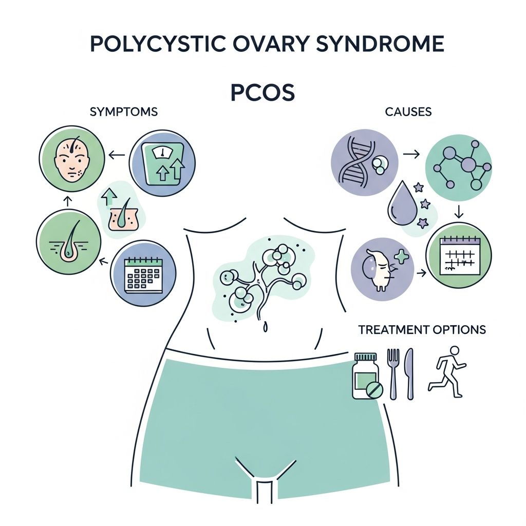 PCOS Overview: Symptoms, Causes, and Treatment Options Complete guide to understanding PCOS: causes, symptoms, diagnosis, and evidence-based treatment strategies.