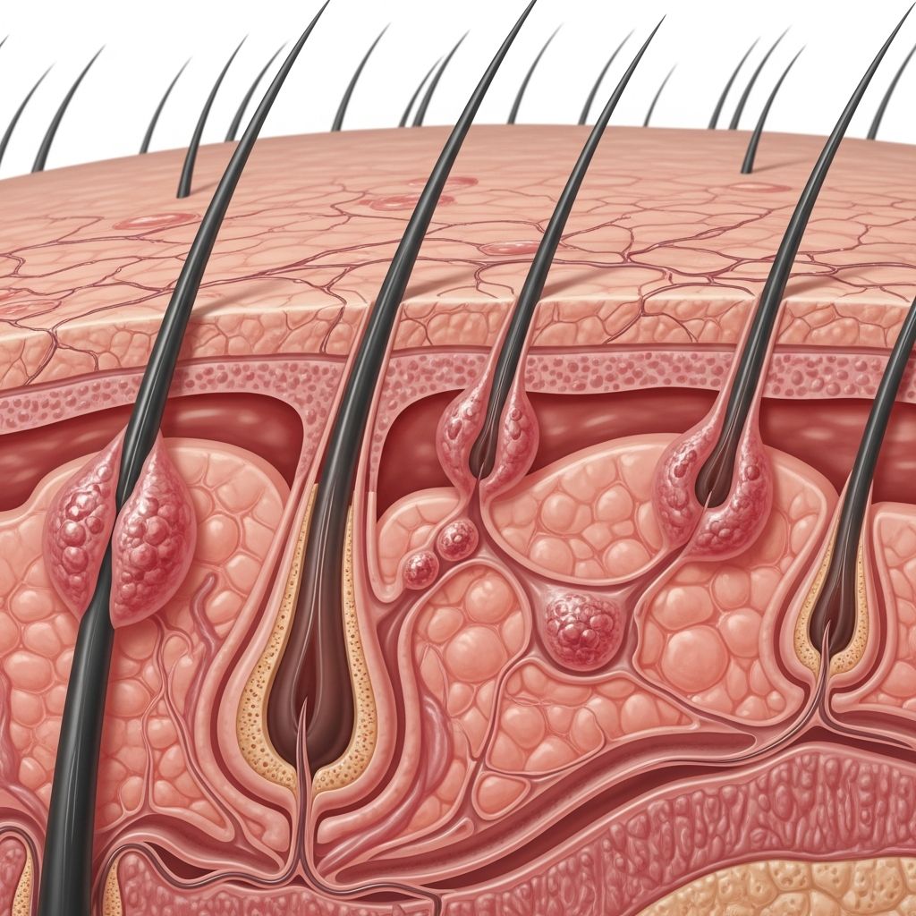 Rare chronic scalp inflammation causing pustules, nodules, abscesses, and scarring alopecia – comprehensive guide to symptoms, causes, and treatment.