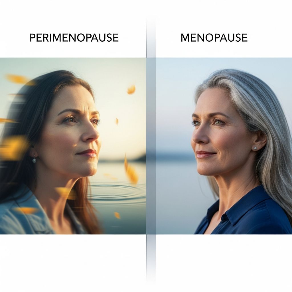 Perimenopause Vs. Menopause: 6 Key Facts For Navigating Change Understand the key differences between perimenopause and menopause, including symptoms, duration, and management strategies for a smoother transition.