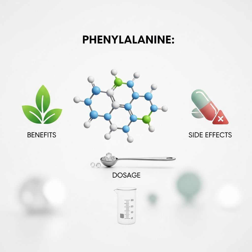 Discover phenylalanine's role in protein synthesis, neurotransmitter production, and mood regulation, plus risks for PKU patients.