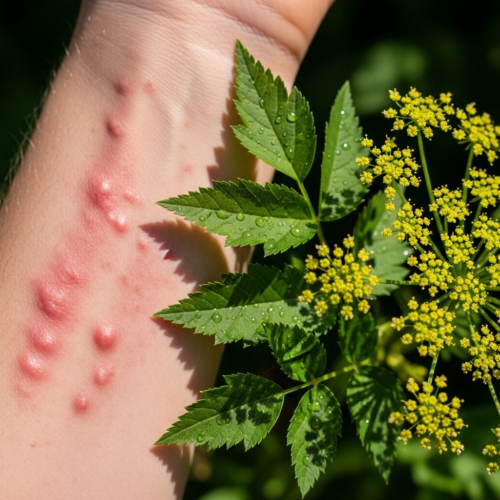 Understanding phytophotodermatitis: causes, symptoms, and effective treatment strategies.