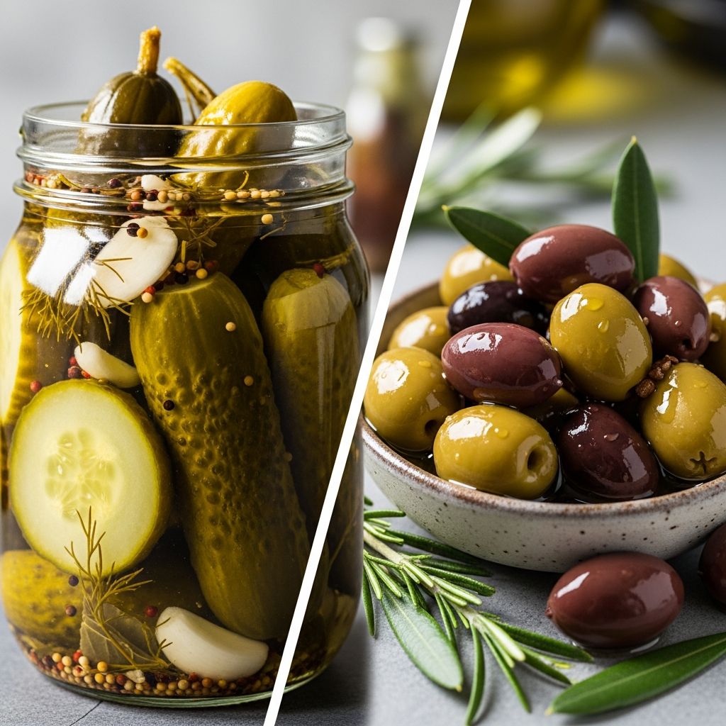 Discover which fermented favorite—pickles or olives—packs more probiotics for gut health and overall wellness benefits.