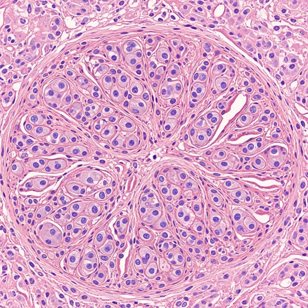 Pilar Sheath Acanthoma Pathology Detailed histopathological analysis of pilar sheath acanthoma, a benign follicular tumour with distinctive dermal lobular proliferation.