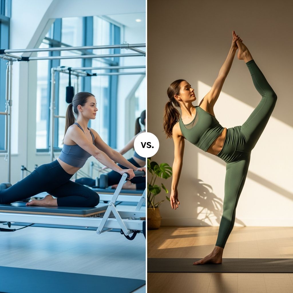 Discover the key differences between Pilates and yoga to choose the best mind-body workout for your fitness goals and lifestyle.