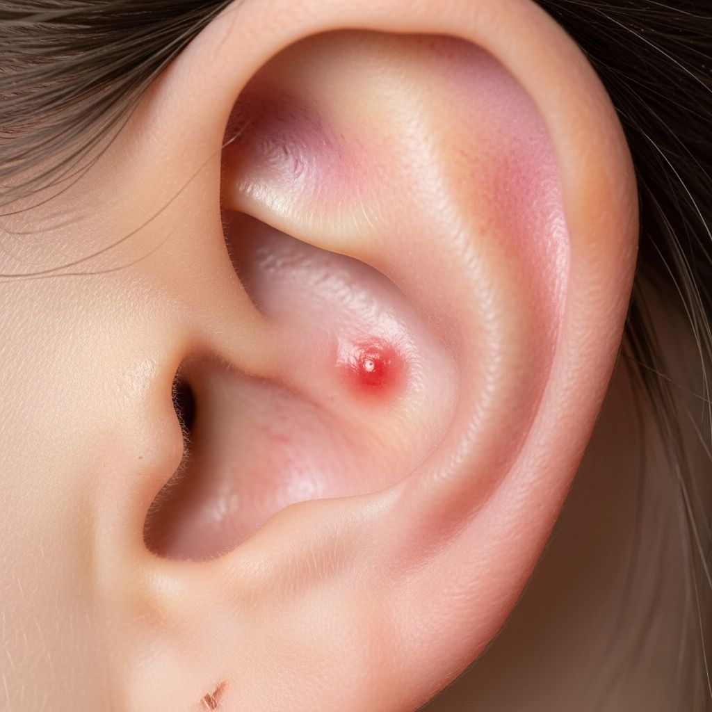 Discover causes, safe treatments, and prevention tips for painful pimples in the ear from trusted health experts.