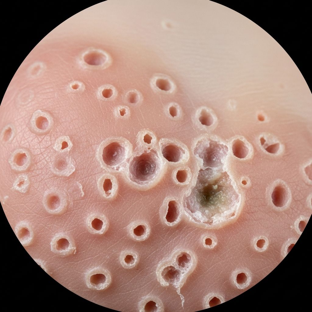 Discover causes, symptoms, treatments, and prevention for this common bacterial foot infection causing pits and odor.