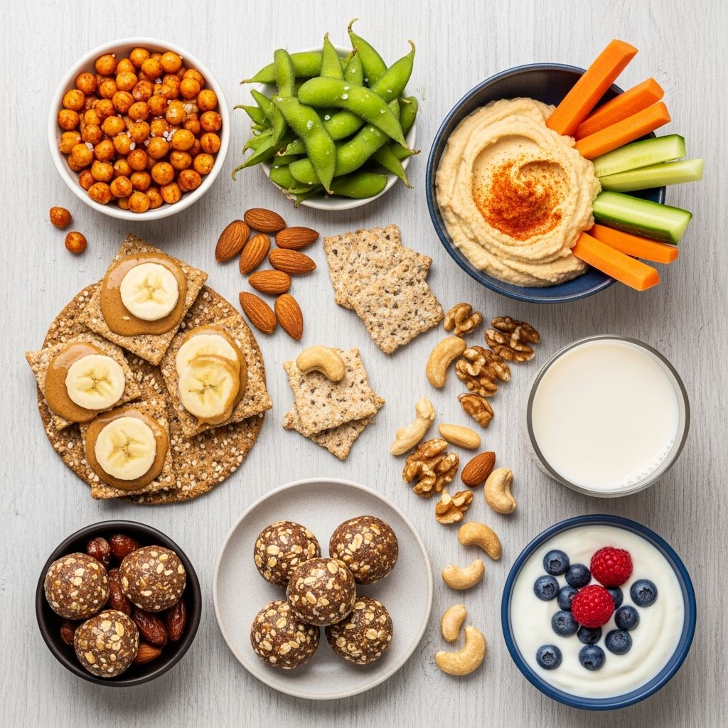 Discover 25 high-protein plant-based snacks to fuel your day with satisfying, nutrient-dense options that keep hunger at bay.