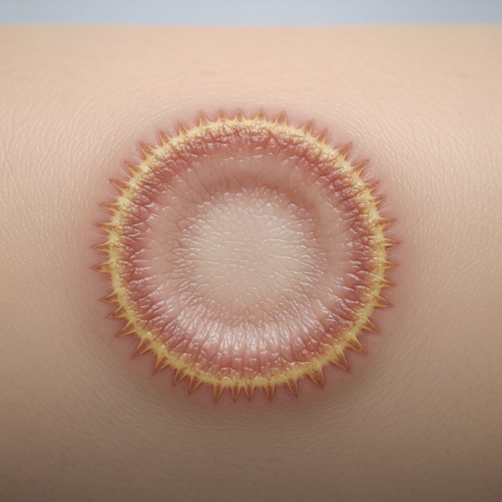 Comprehensive guide to Porokeratosis of Mibelli: symptoms, causes, diagnosis, treatment, and risk of malignancy.