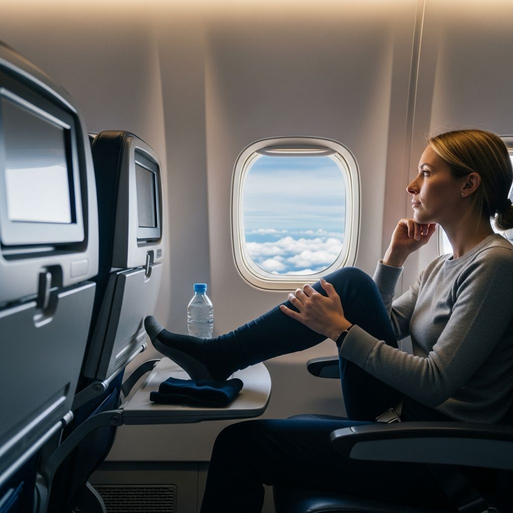 Essential strategies to minimize deep vein thrombosis risk during air, car, bus, or train travel for safer journeys.