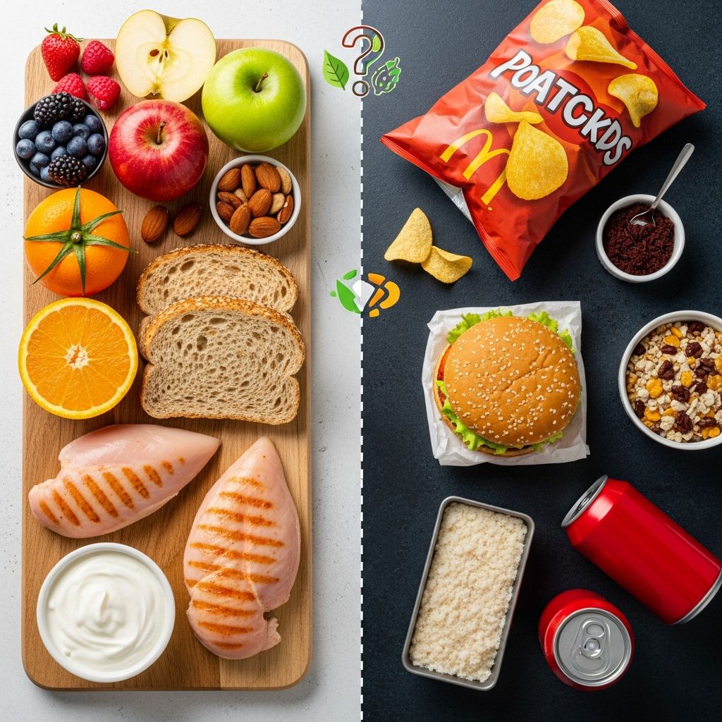 Processed Foods: What’s OK and What to Avoid? Navigate the world of processed foods: Learn which ones fit into a healthy diet and which to limit for better nutrition and wellness.